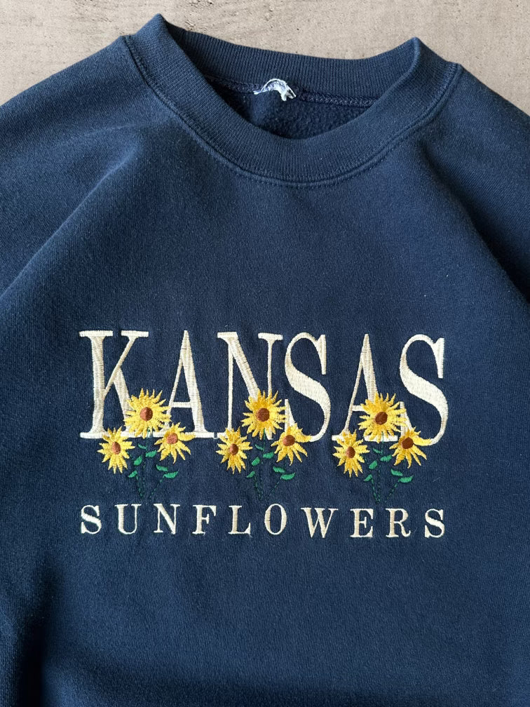 90s Kansas Sunflowers Crewneck - XL