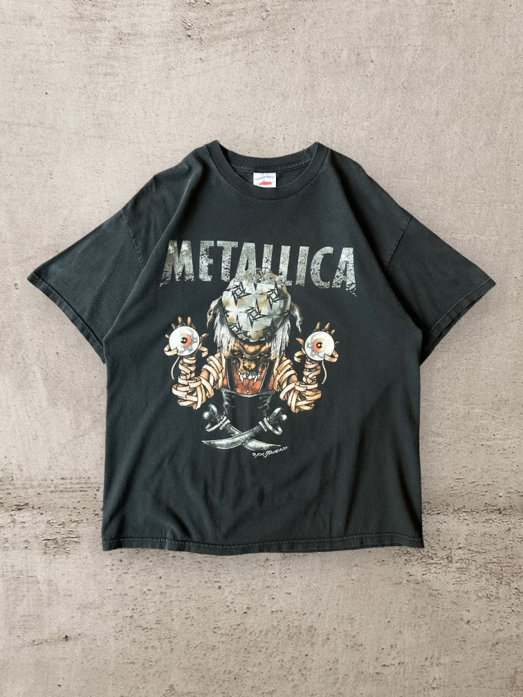 90s Metallic Pushead Graphic T-Shirt - XL