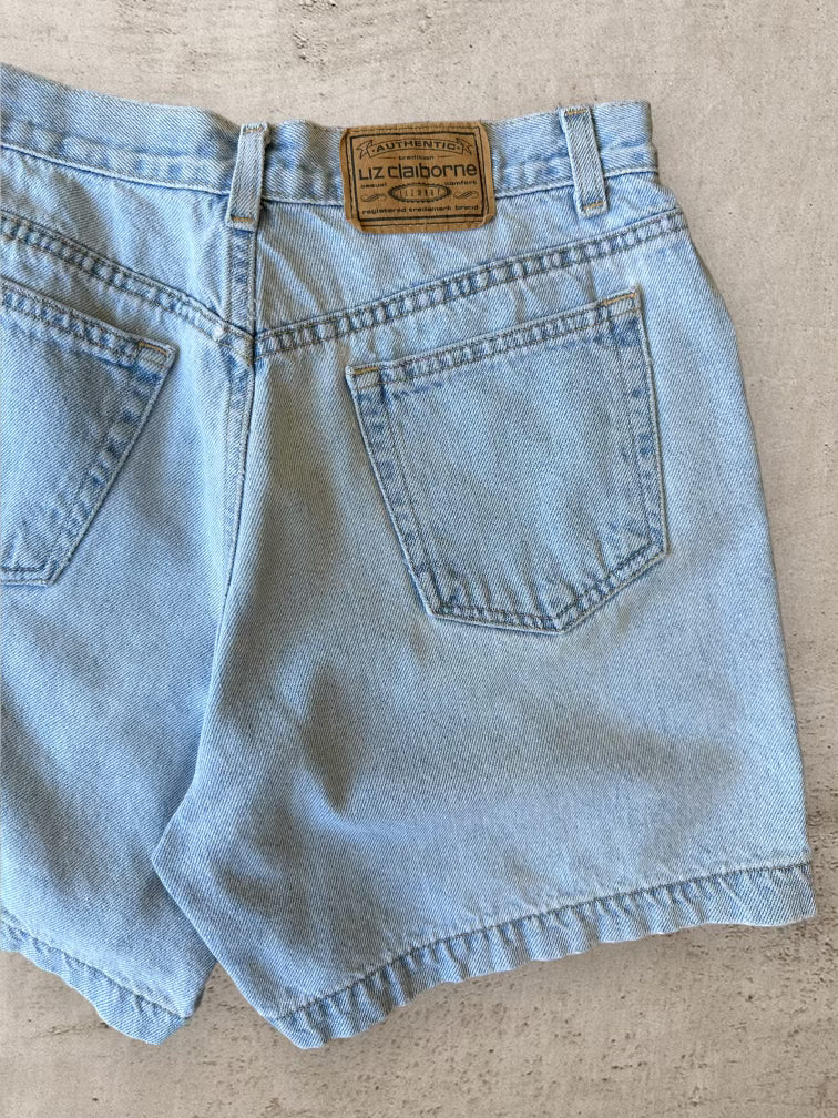 90s Liz Claiborne Denim Shorts - 27”