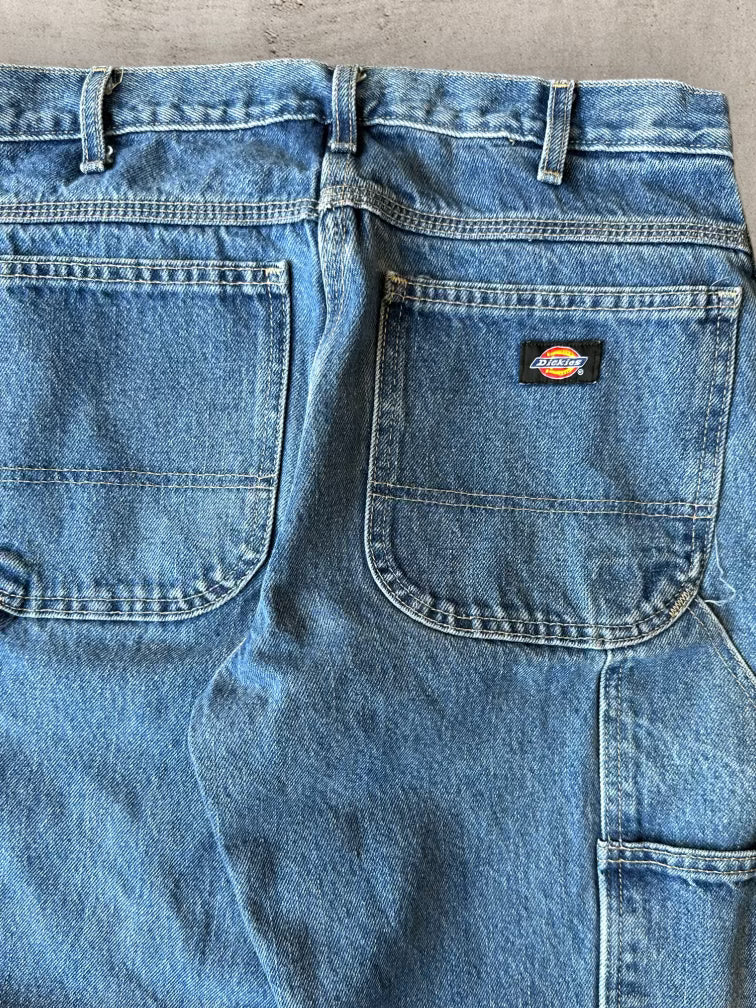 00s Dickies Medium Wash Denim Carpenter Jeans - 32x31
