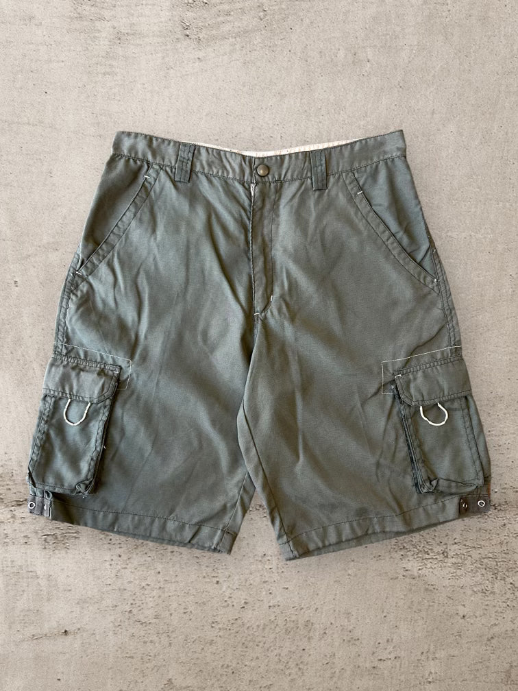 00s Nylon Cargo Shorts - 35”