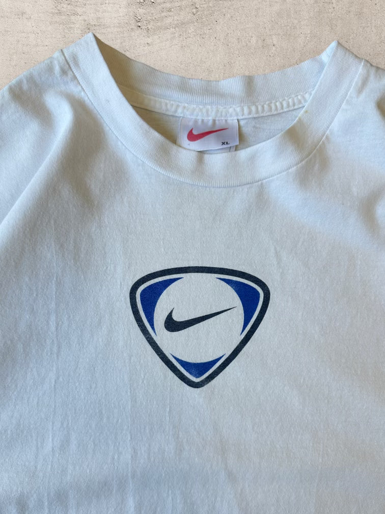 90s Nike Soccer T-Shirt - XL