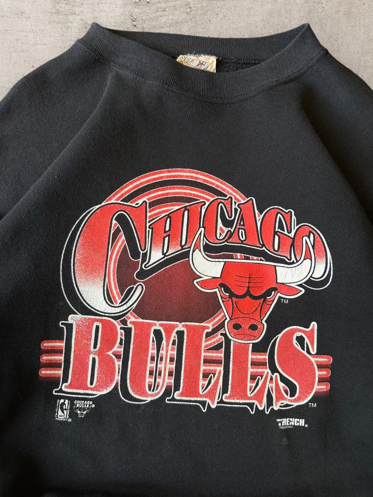 90s Chicago Bulls Classic Logo Crewneck - XL