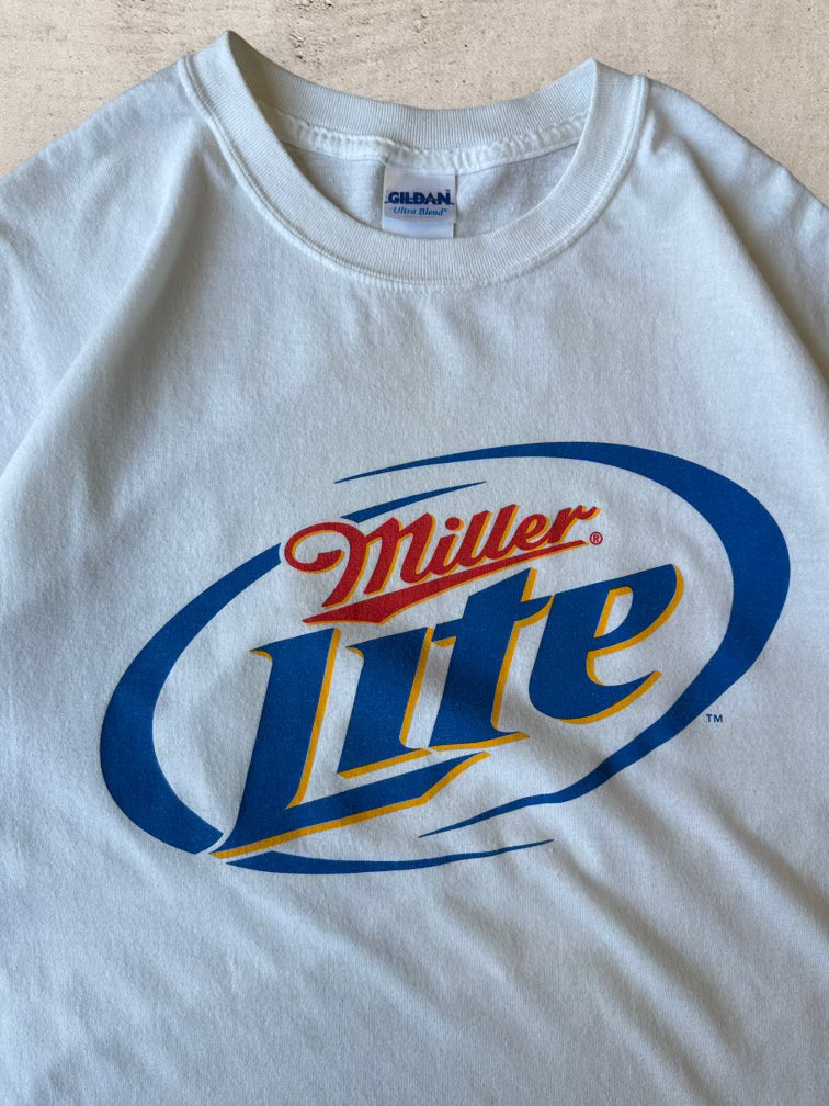 00s Miller Lite Beer T-Shirt - XL