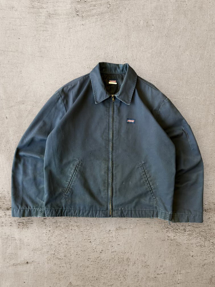 00s Dickies ブラック アイゼンハワー ワーク ジャケット - L