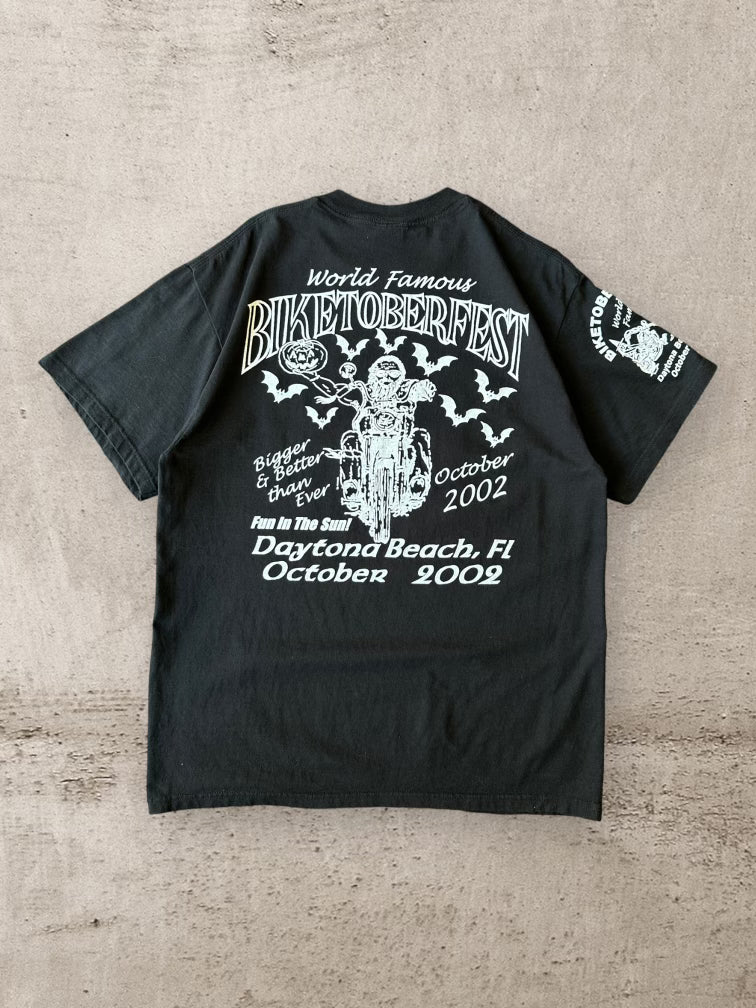 2002 Daytona Biketoberfest T-Shirt - Large