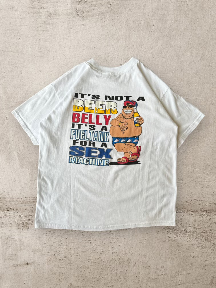 90s It’s Not A Beer Belly Parody T-Shirt - XL