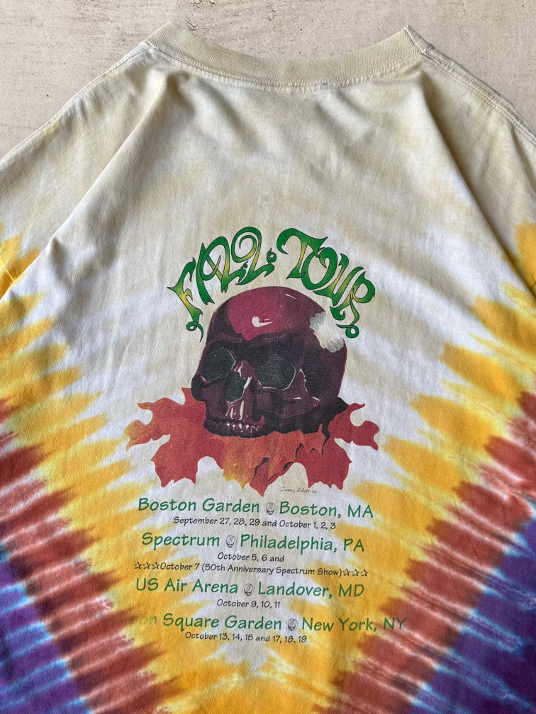 90s Grateful Dead Fall Tour T-Shirt - XXL