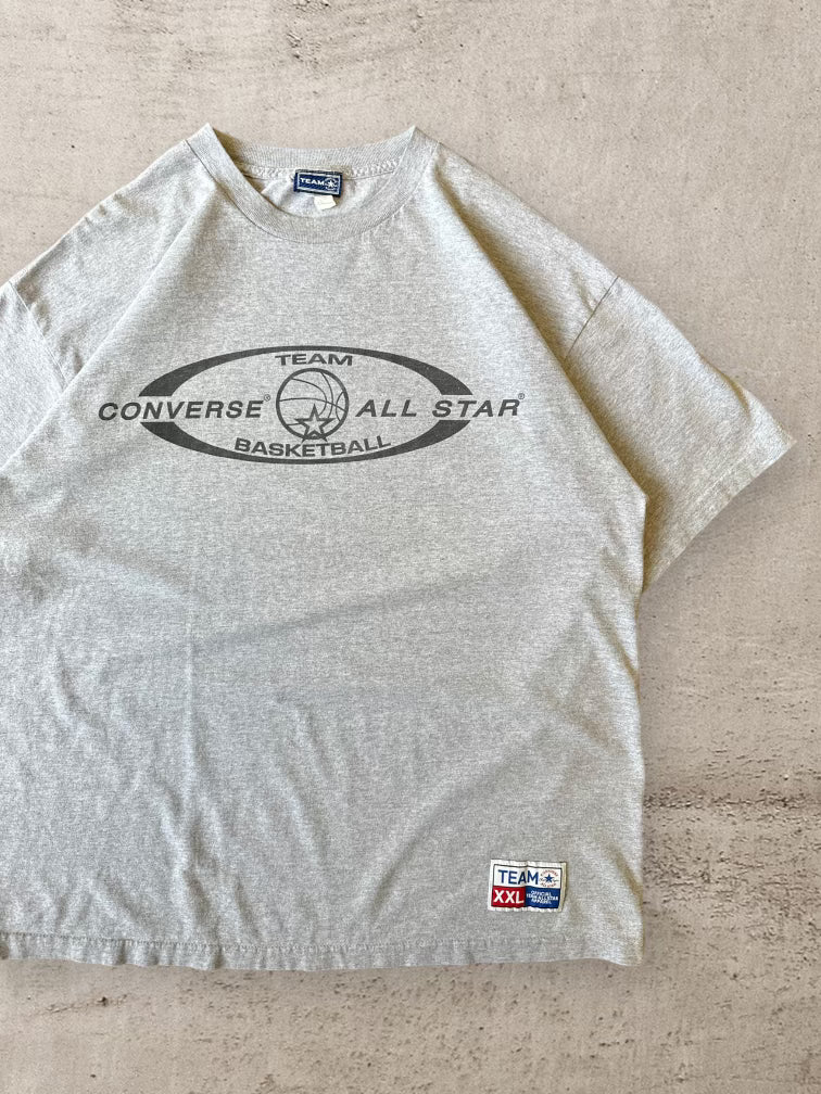 90s Converse Team All Star Basketball T-Shirt - XL