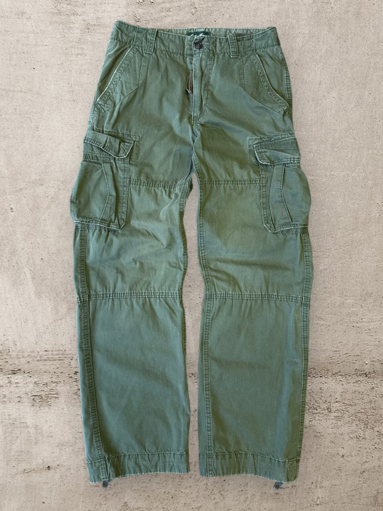 00s Eddie Bauer Olive Cargo Pants - 30x31