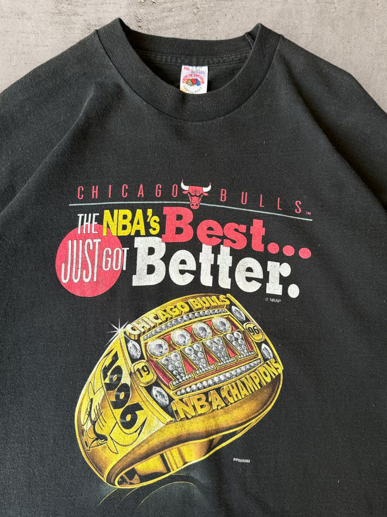 96 Chicago Bulls Ring T-Shirt - XXL