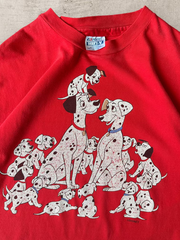 90s Disney 101 Dalmatians T-Shirt - XL