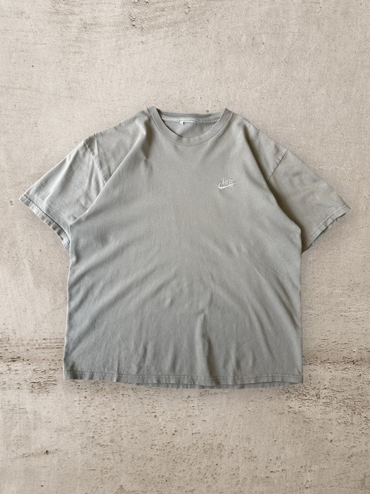 00s Nike Light Brown T-Shirt - Large