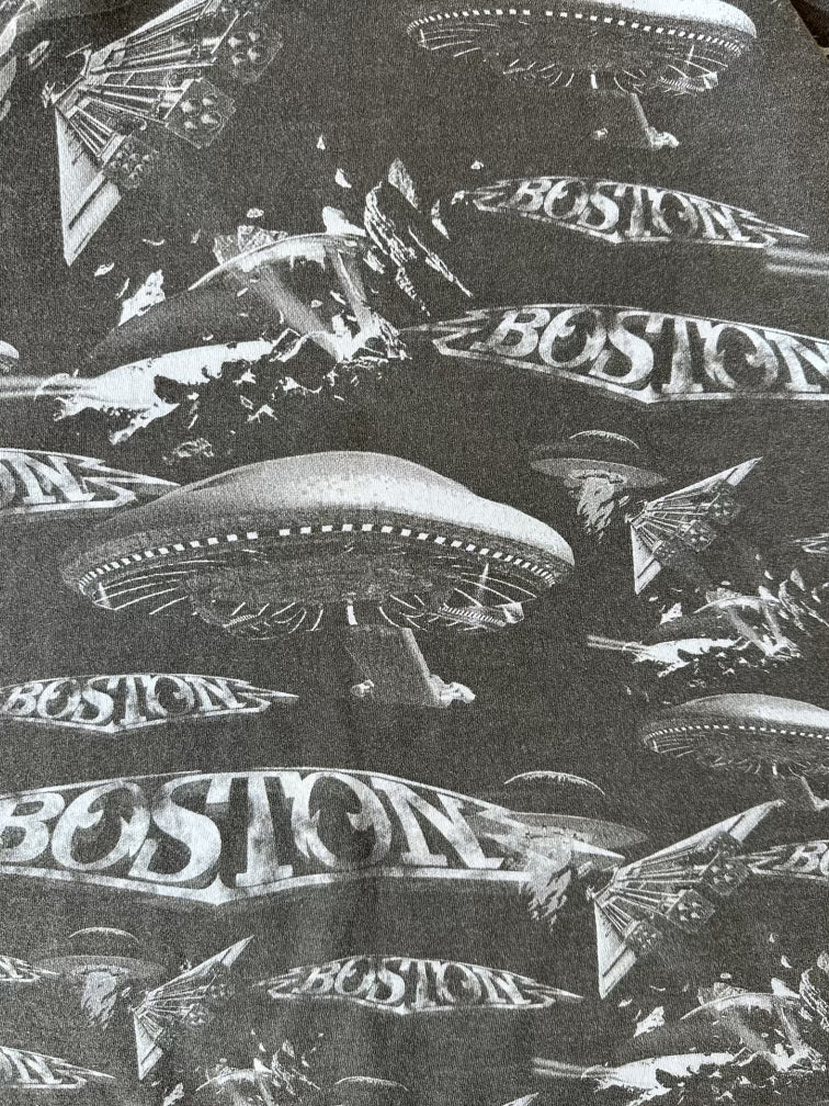 90s Boston AOP Band T-Shirt - XL