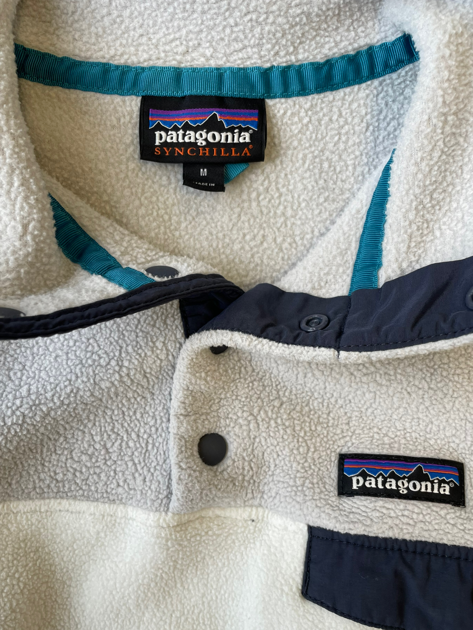 Patagonia Synchilla Button Up Fleece - Medium