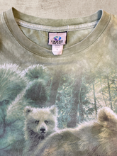 Load image into Gallery viewer, 90s Liquid Blue Nature Bear T-Shirt - XL
