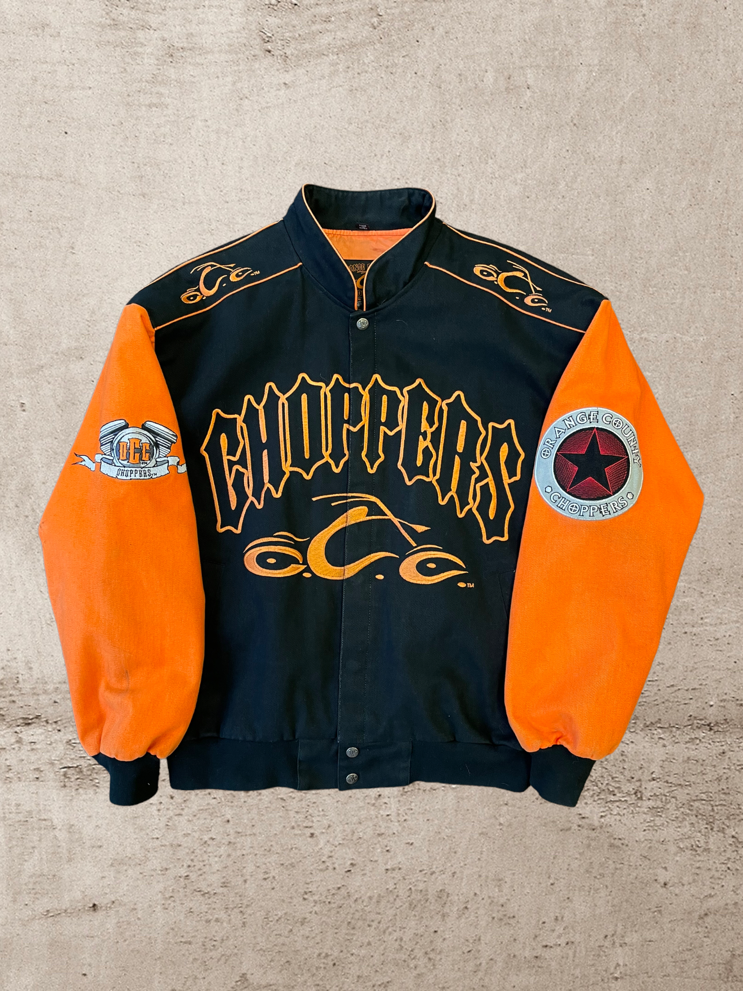 Vintage Orange County Choppers Racing Jacket - XL
