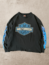Load image into Gallery viewer, 90s Harley Davidson Flame Long Sleeve T-Shirt - Large
