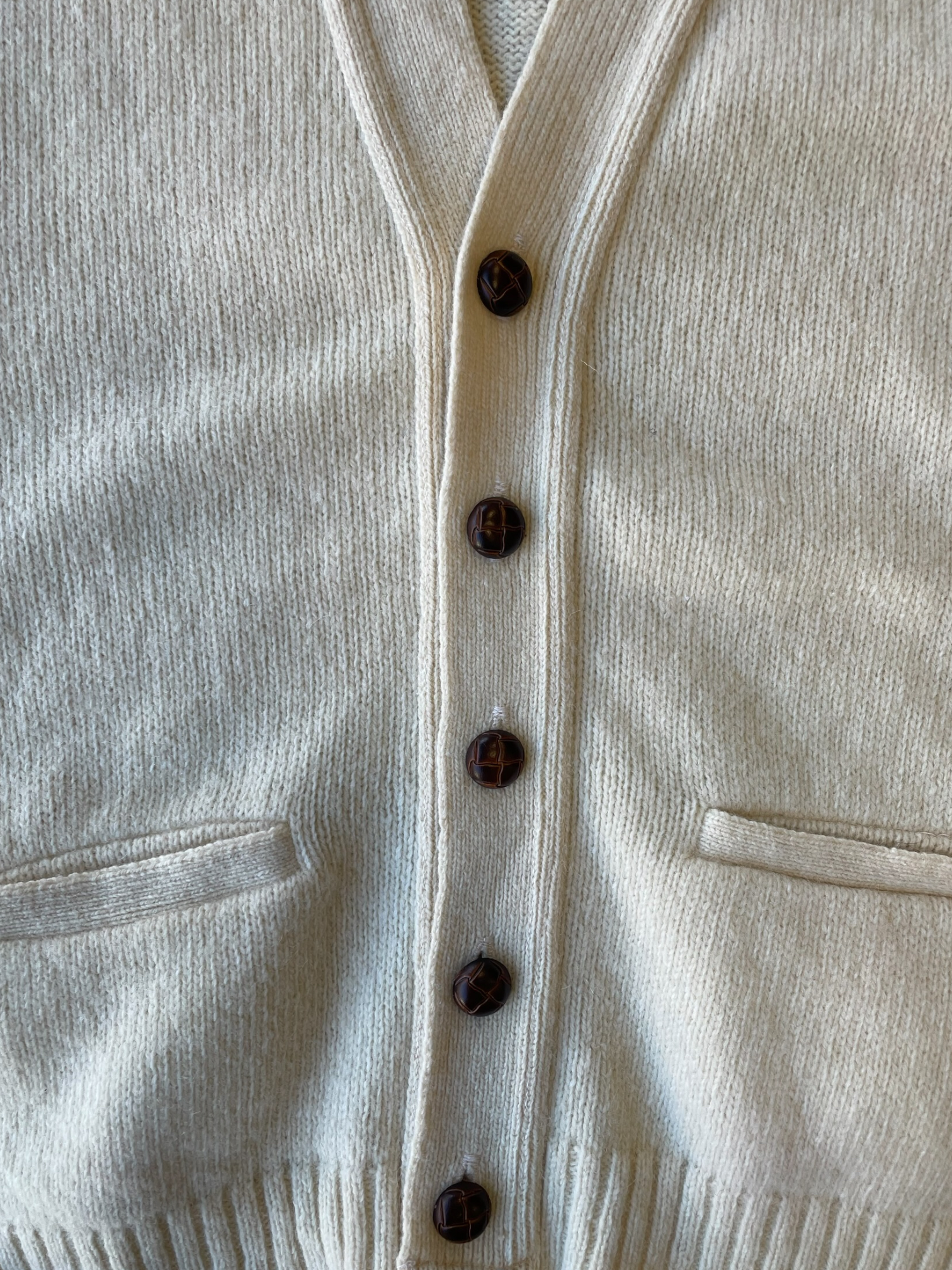 Vintage Button up Vest - Medium