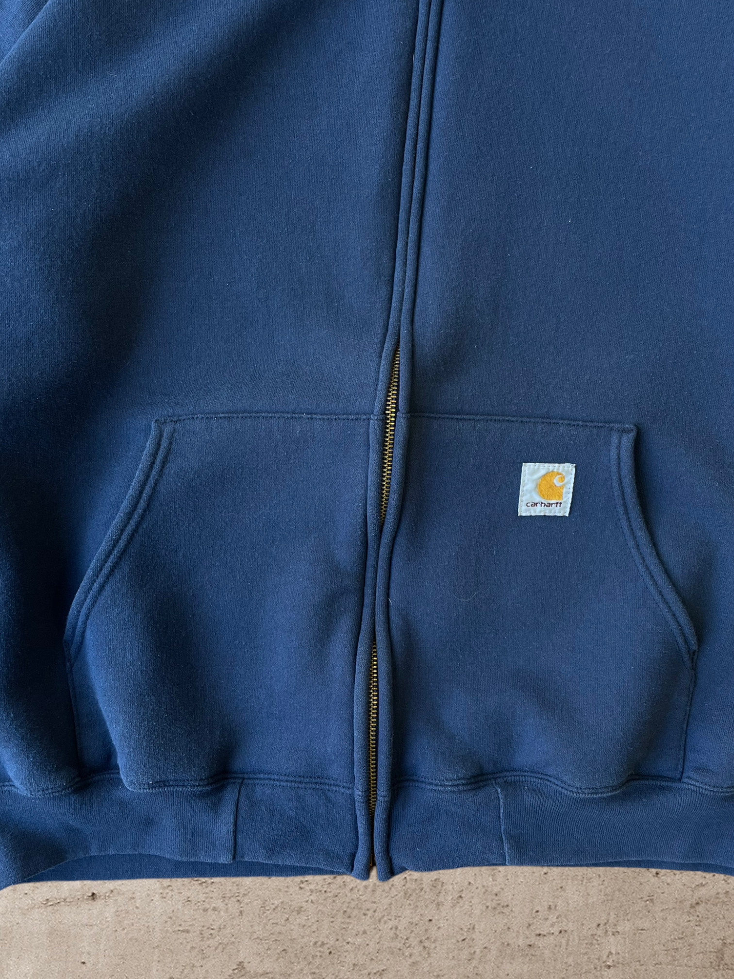 Vintage Carhartt Zip Up Sweatshirt - XL