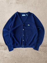 Load image into Gallery viewer, 60s Blue Lacoste Cardigan - Medium/Large
