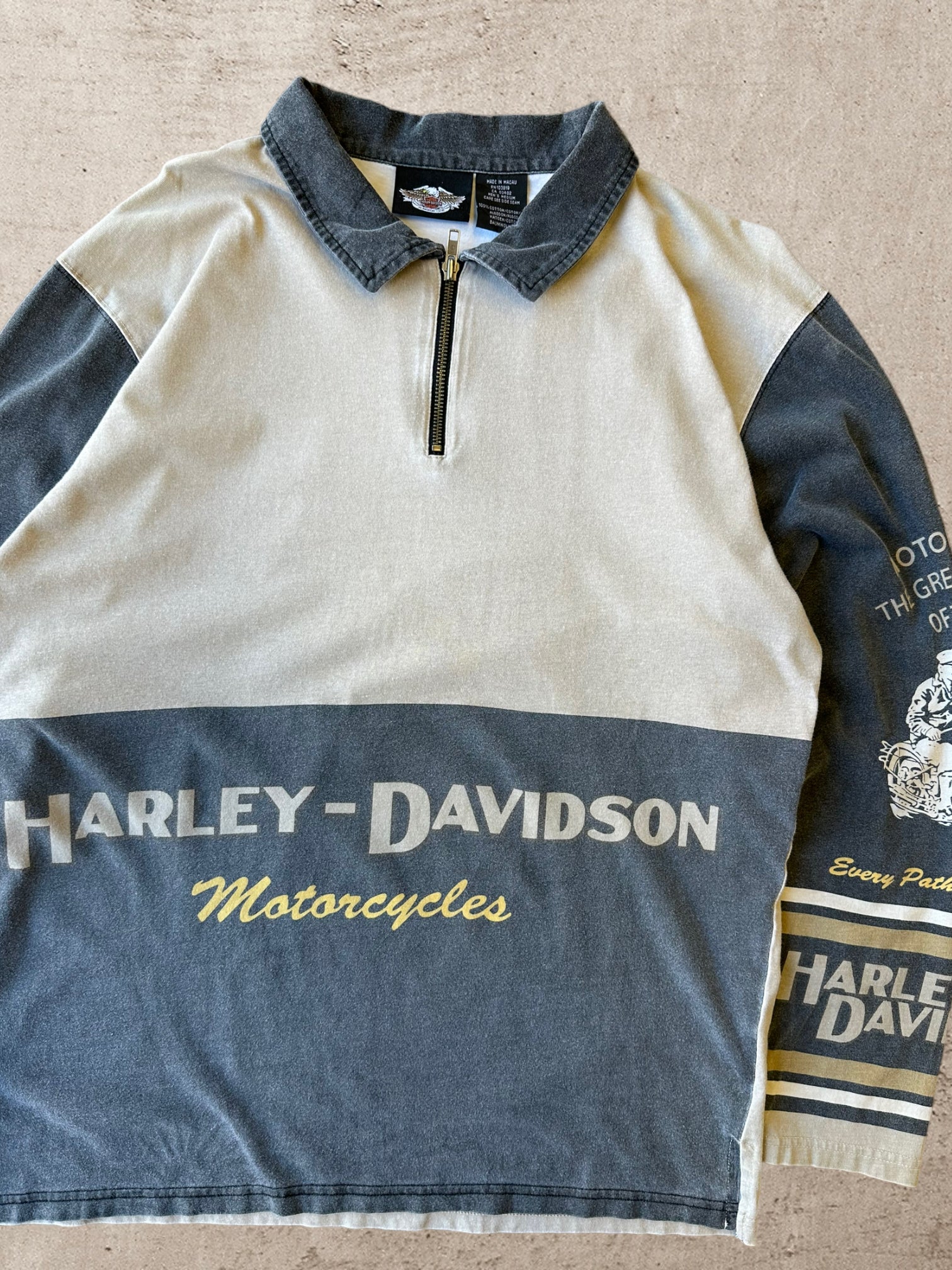 Vintage Harley Davidson Long Sleeve Shirt - Large