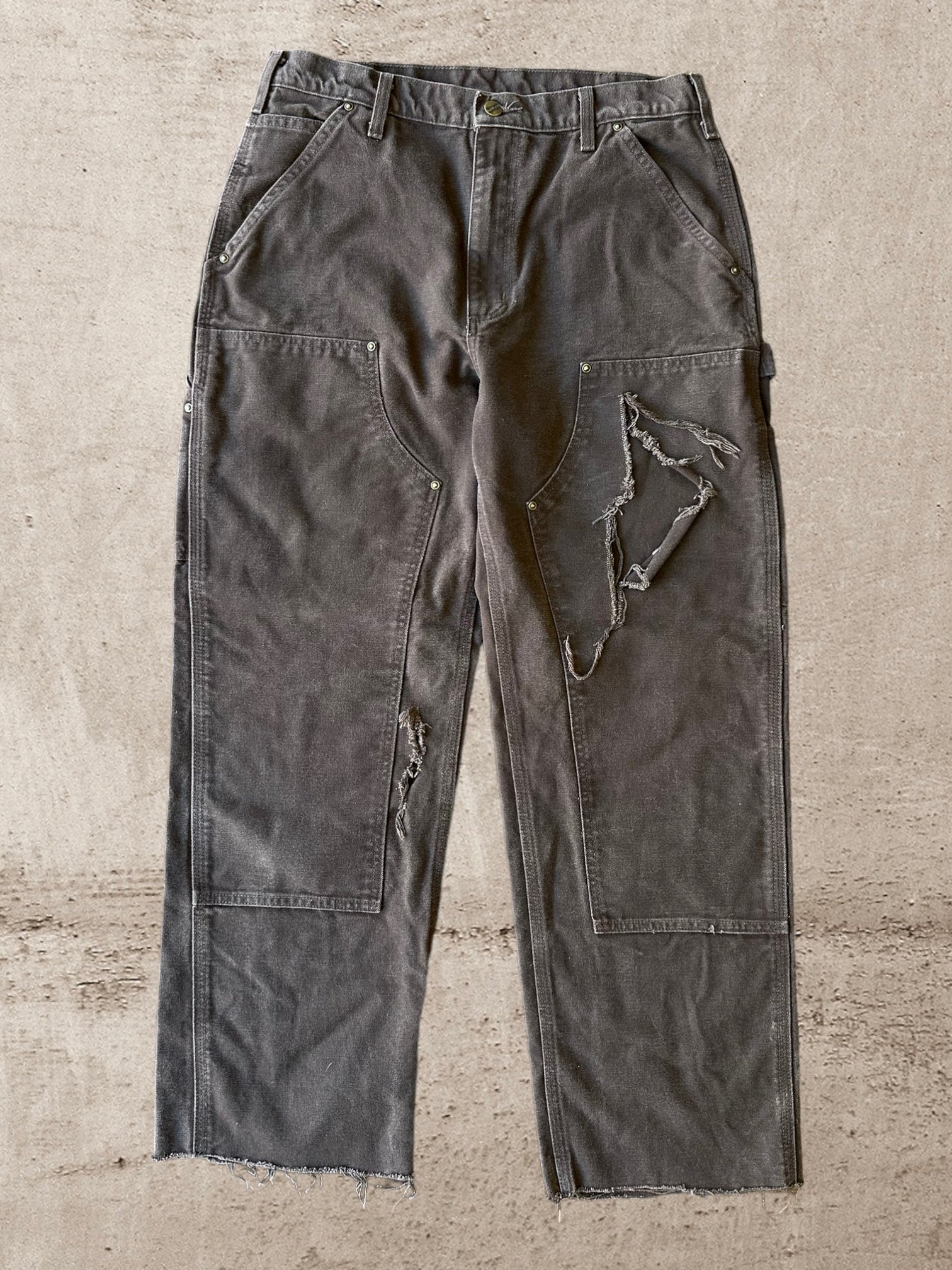 Vintage Carhartt Brown Double Knee Pants - 32x28