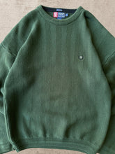 Load image into Gallery viewer, Vintage Chaps Green Knit Sweater - Large
