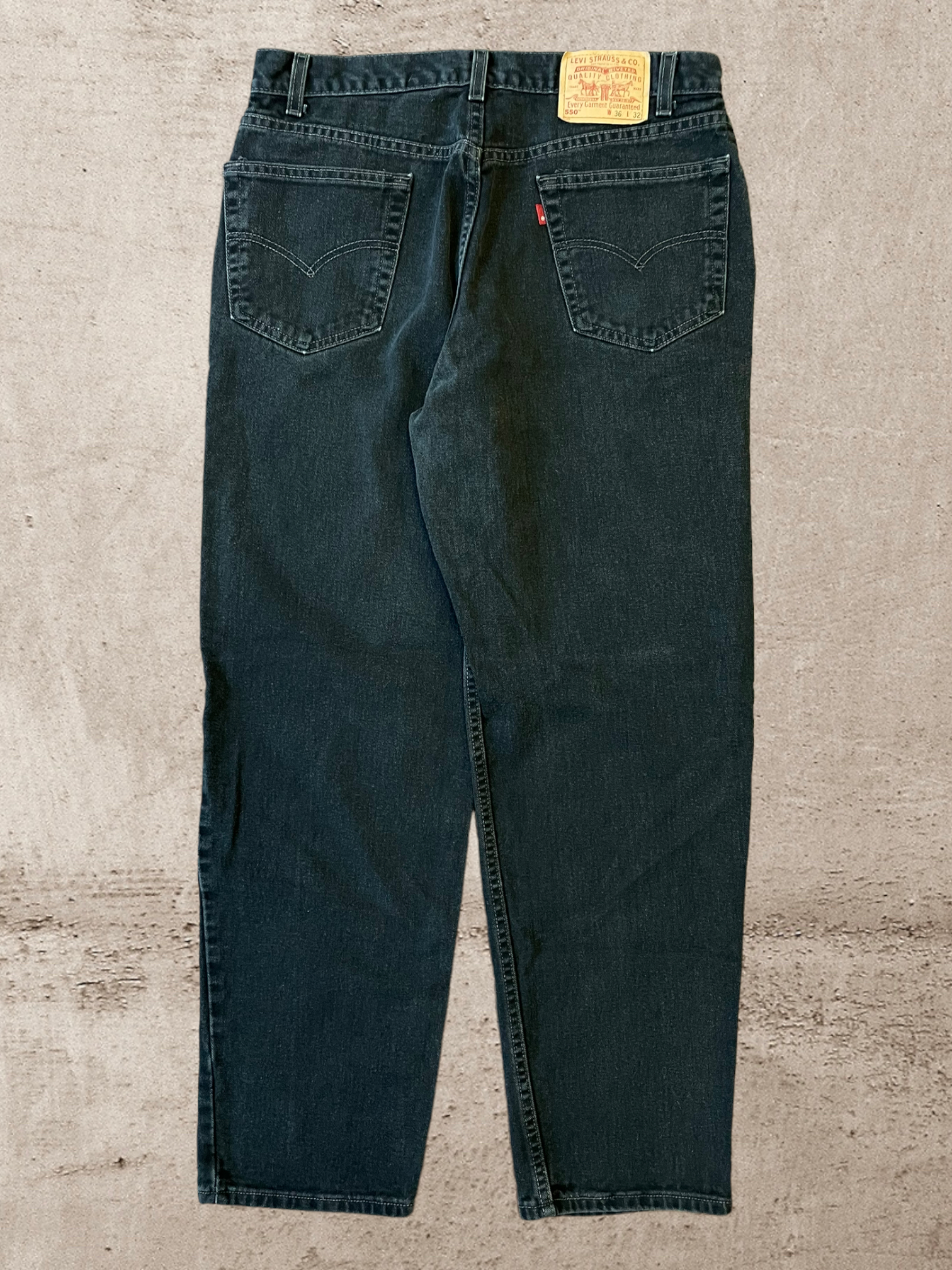 90s Levis 550 Baggy Jeans - 34x30