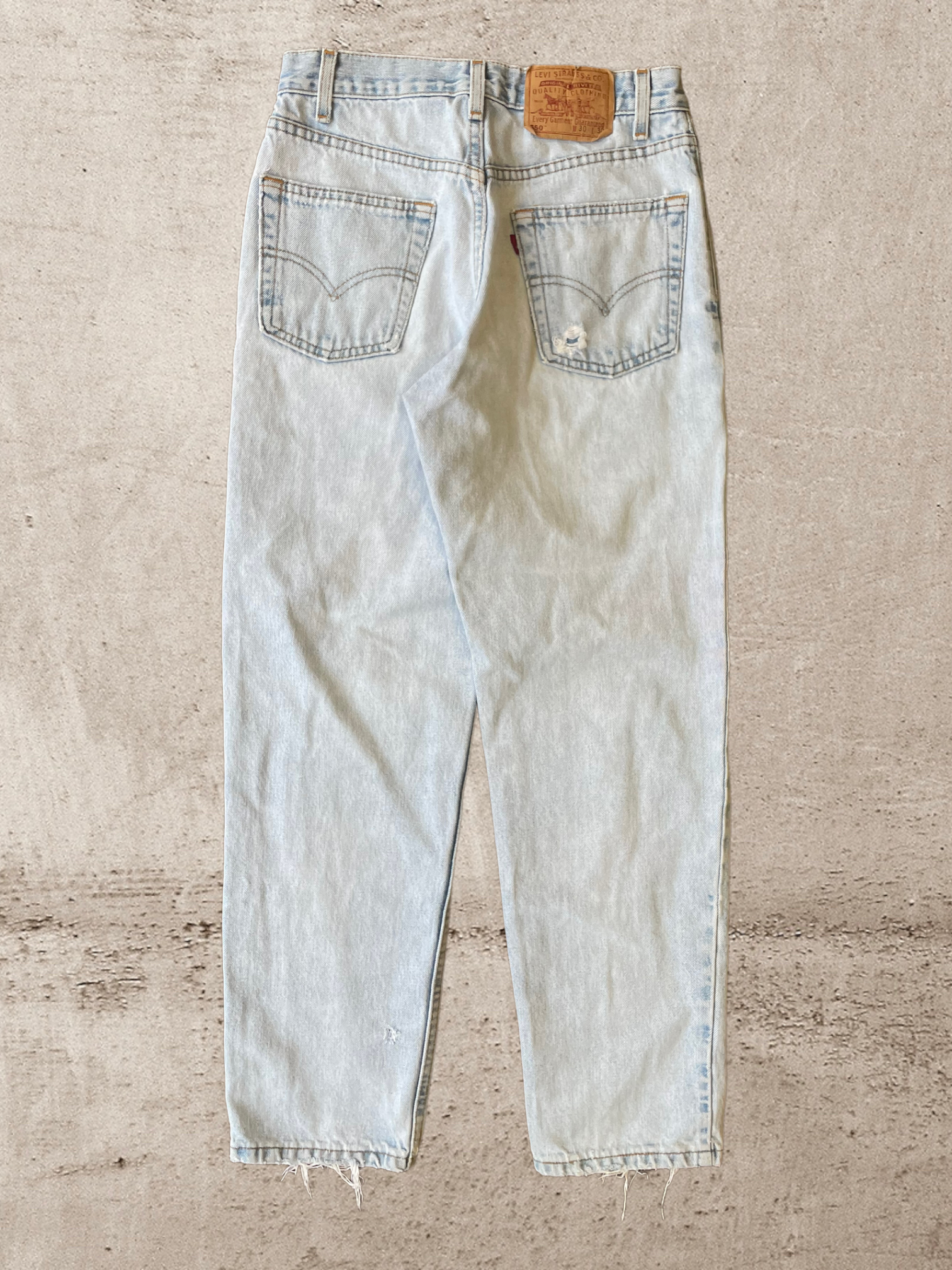 90s Levi 550 Light Wash Jeans - 30x30