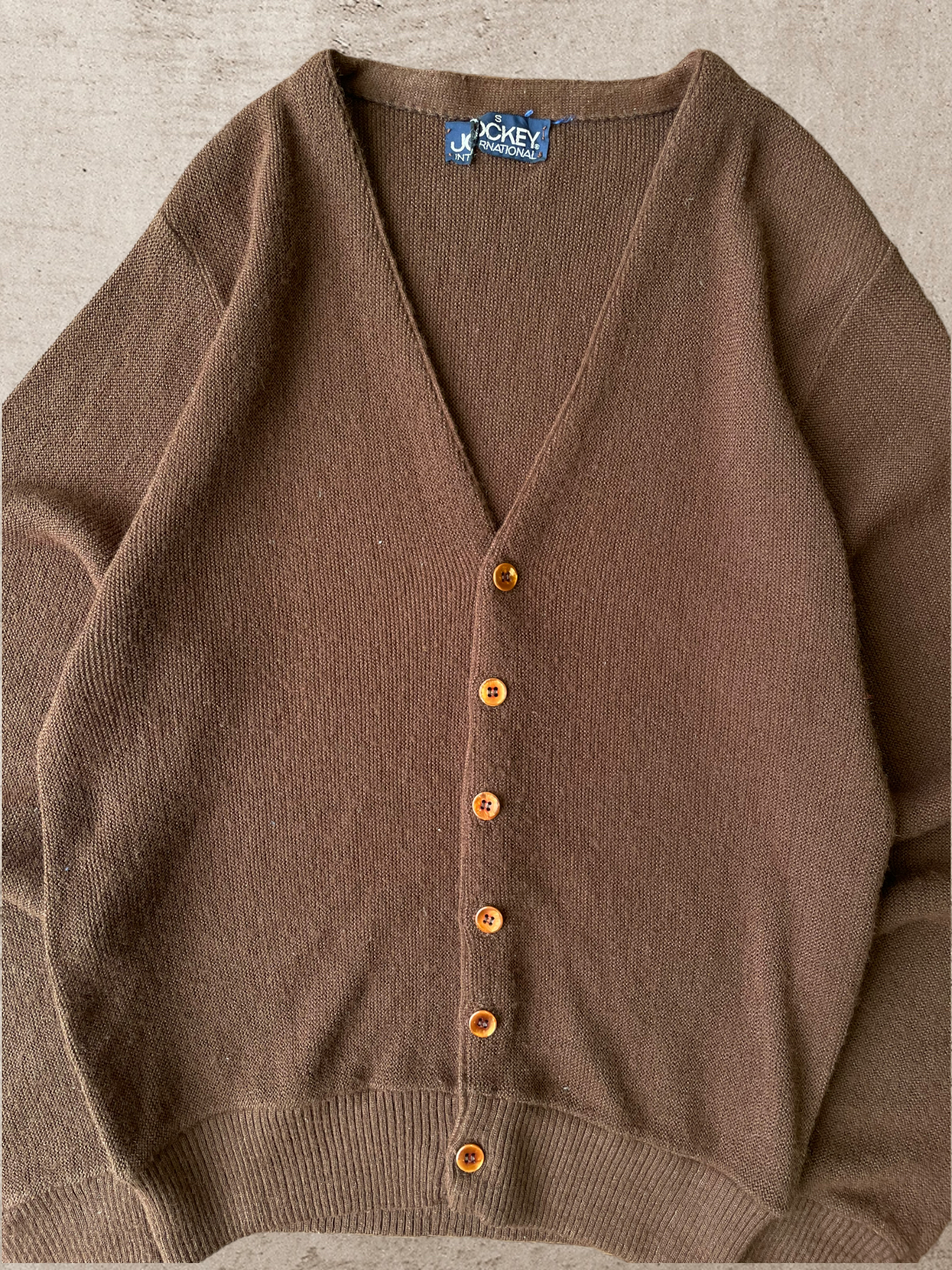 90s Jockey Brown Cardigan - Medium