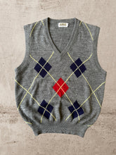 Load image into Gallery viewer, Vintage Argyle Knit Vest - Medium

