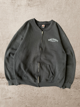 Load image into Gallery viewer, 1995 Harley Davidson Dick Farmer&#39;s Zip Up Crewneck - Large
