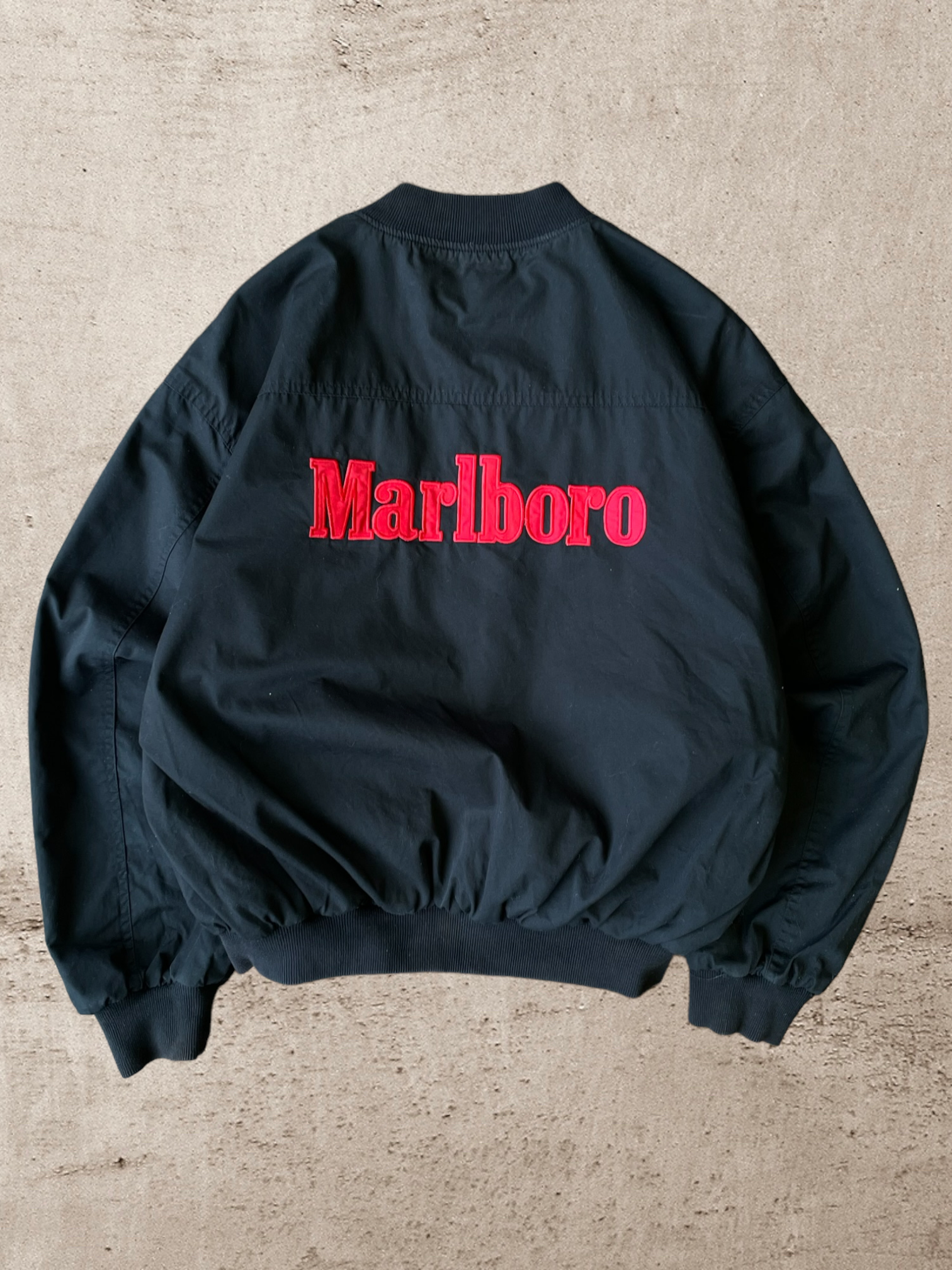 90年代 マールボロ リバーシブル ボンバー ジャケット - L