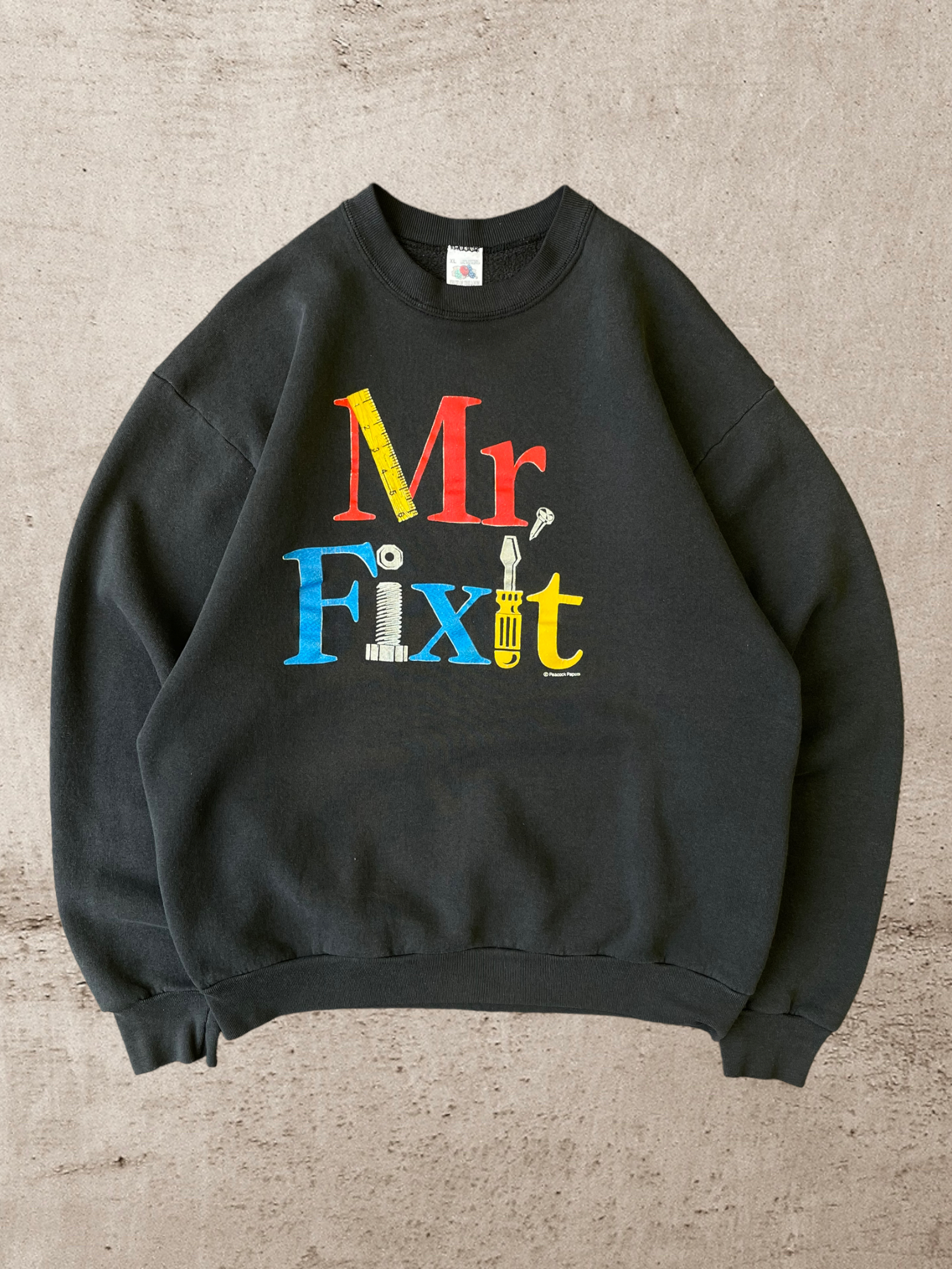 90 年代 Mr Fix It クルーネック - XL