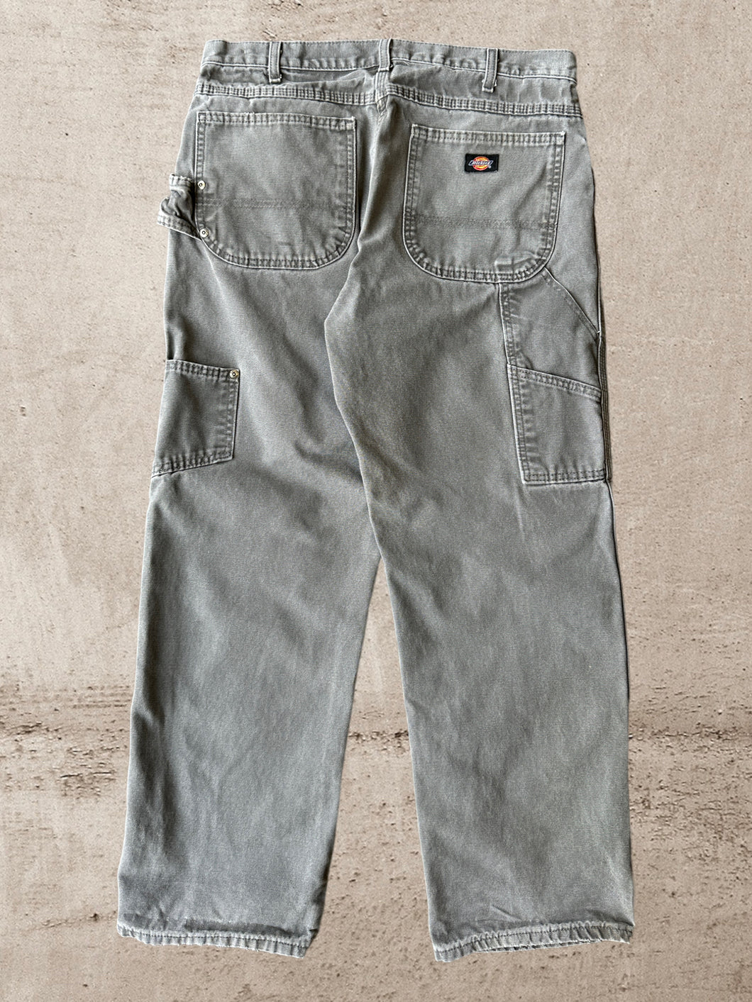 Vintage Grey Dickies Carpenter Pants - 34x30