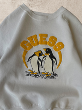 Load image into Gallery viewer, 90s Guess Penguin Crewneck - Medium/Large
