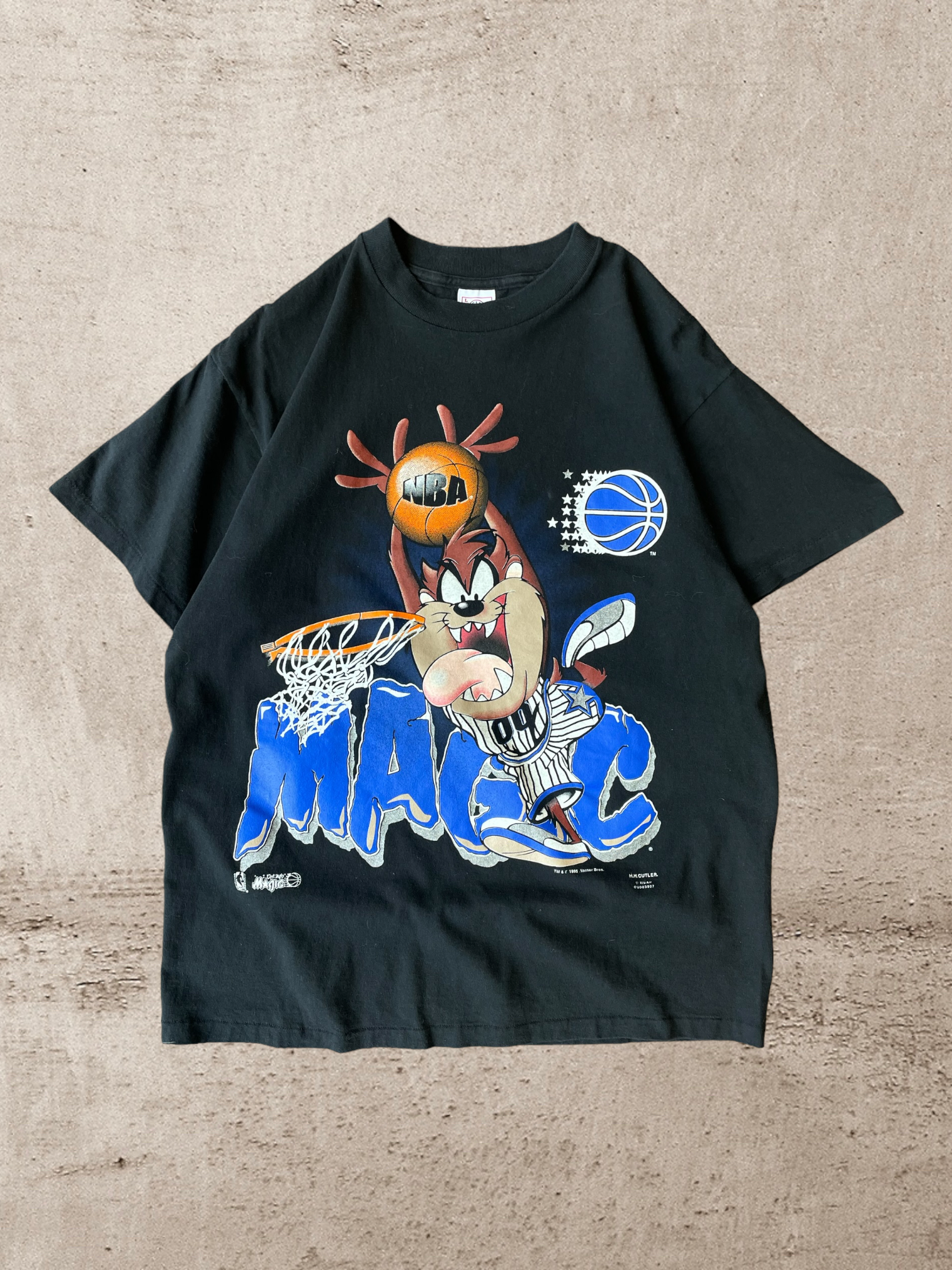 1995 Orlando Magic Taz T-Shirt - Large