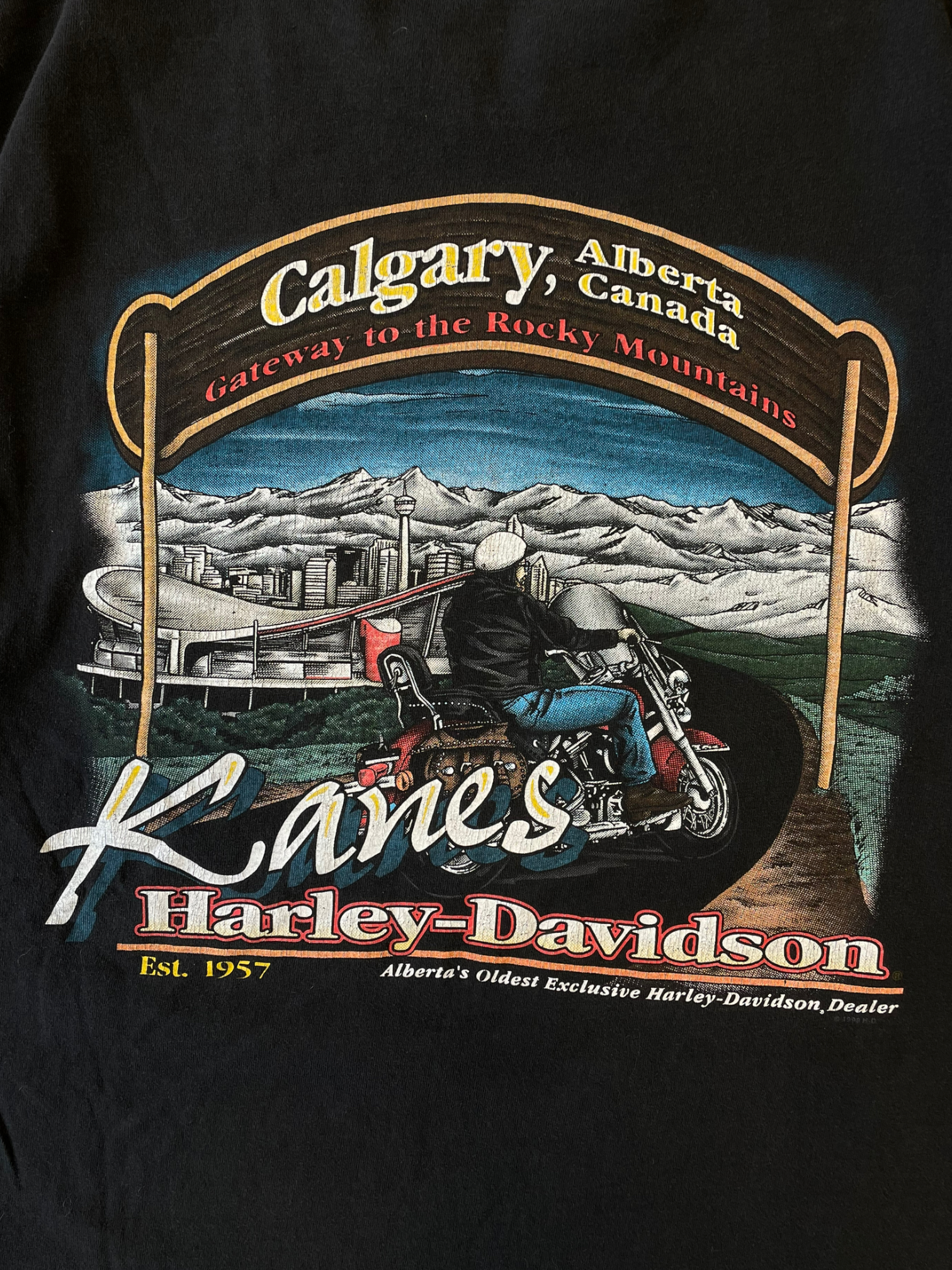 2000 Harley Davison Alberta Canada T-Shirt