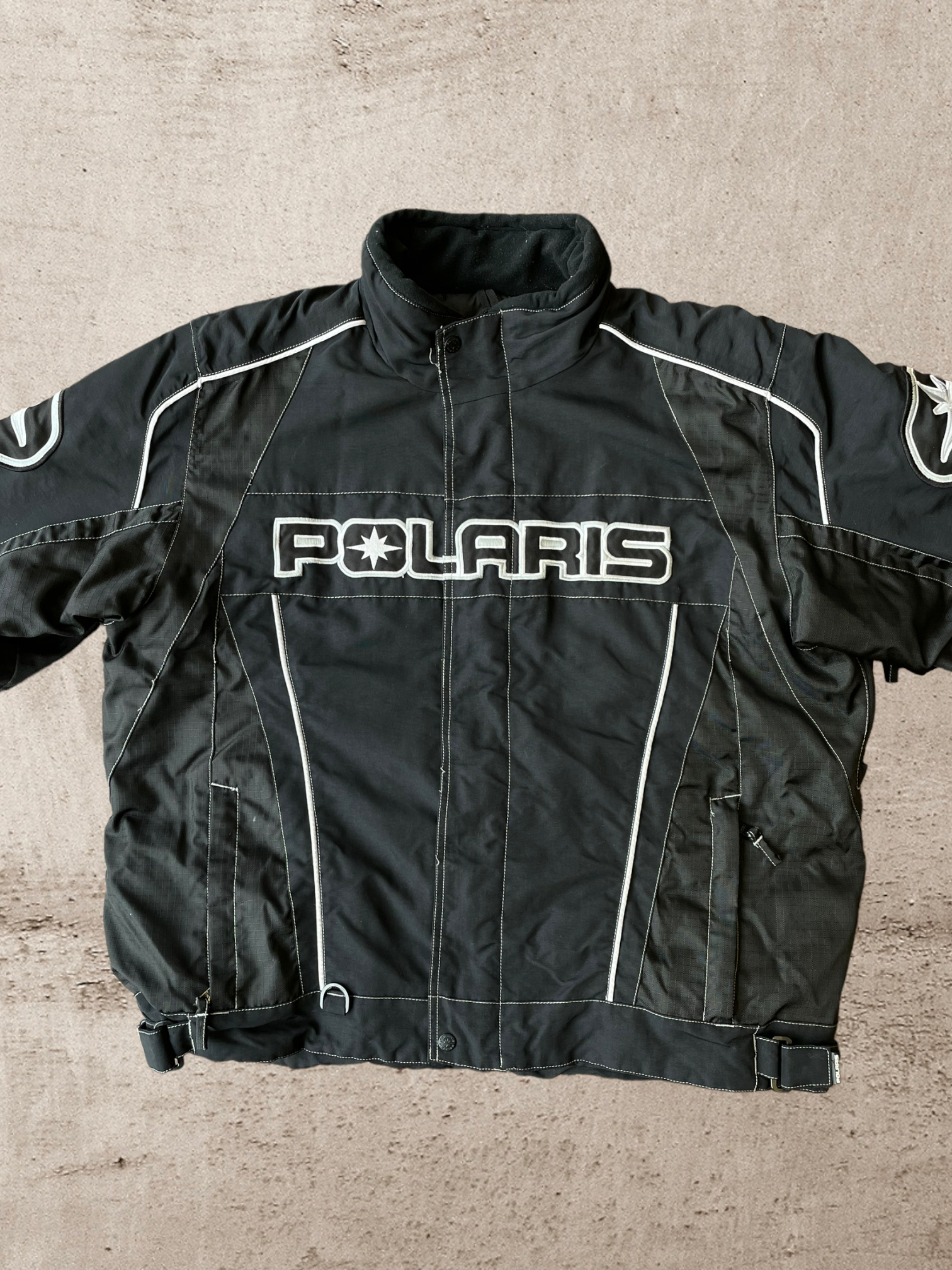 90s Polaris Snowmobile Racing Jacket - XL