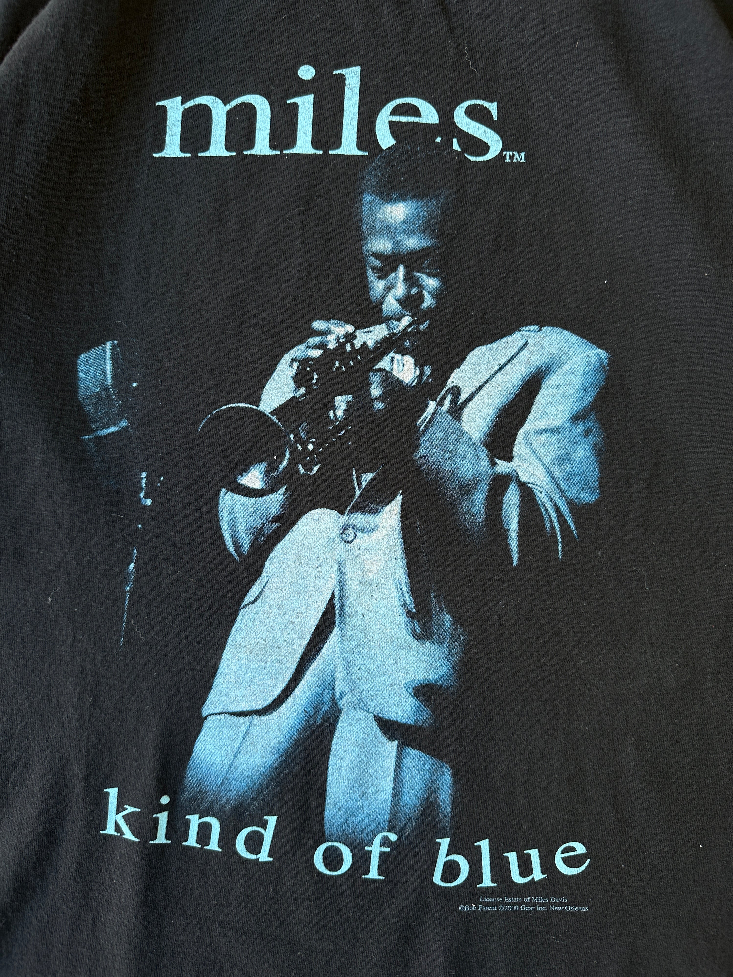2000 Miles Davis Kind of Blue T-Shirt - Medium