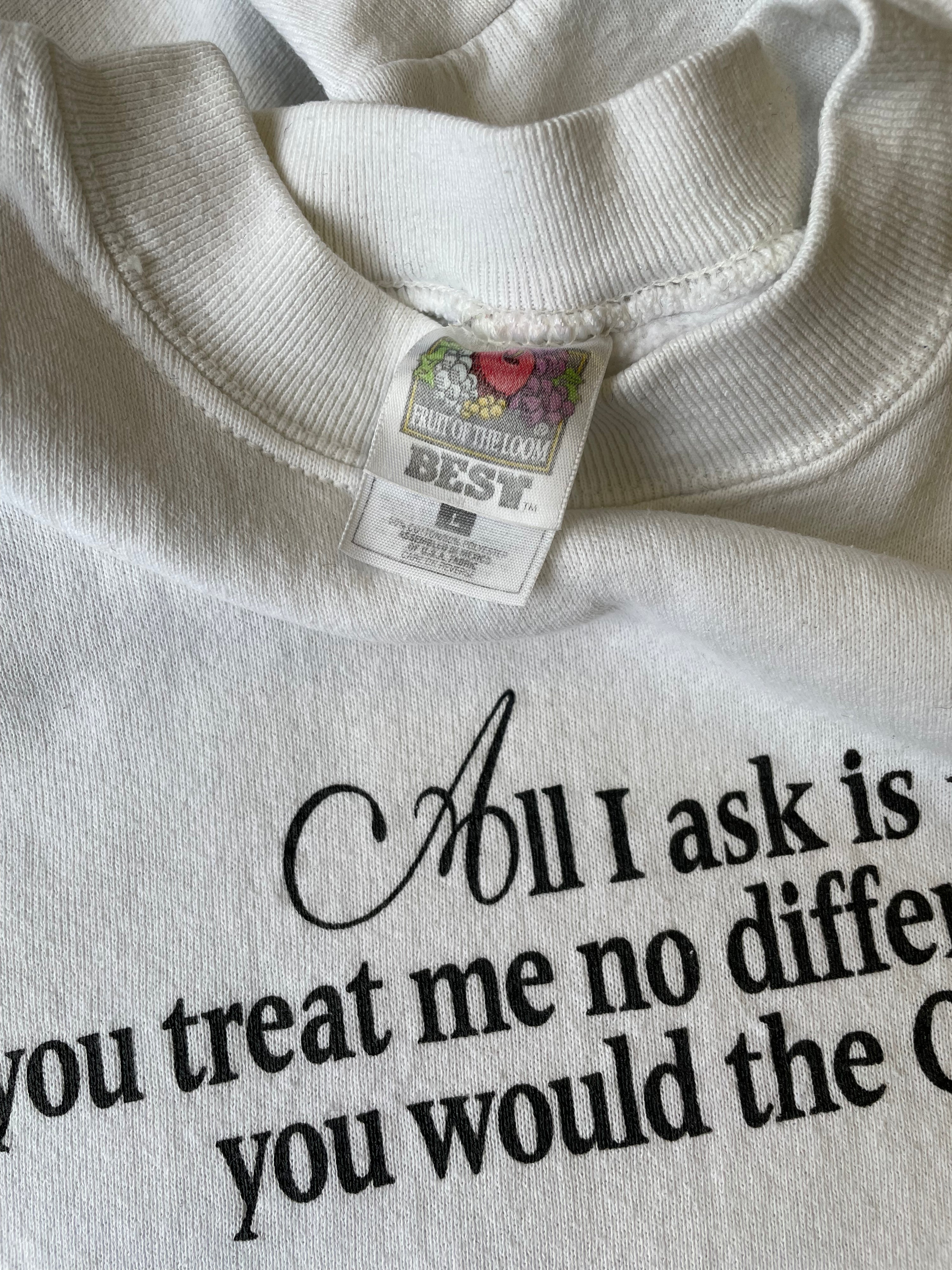 1994 All I Ask Crewneck - Medium