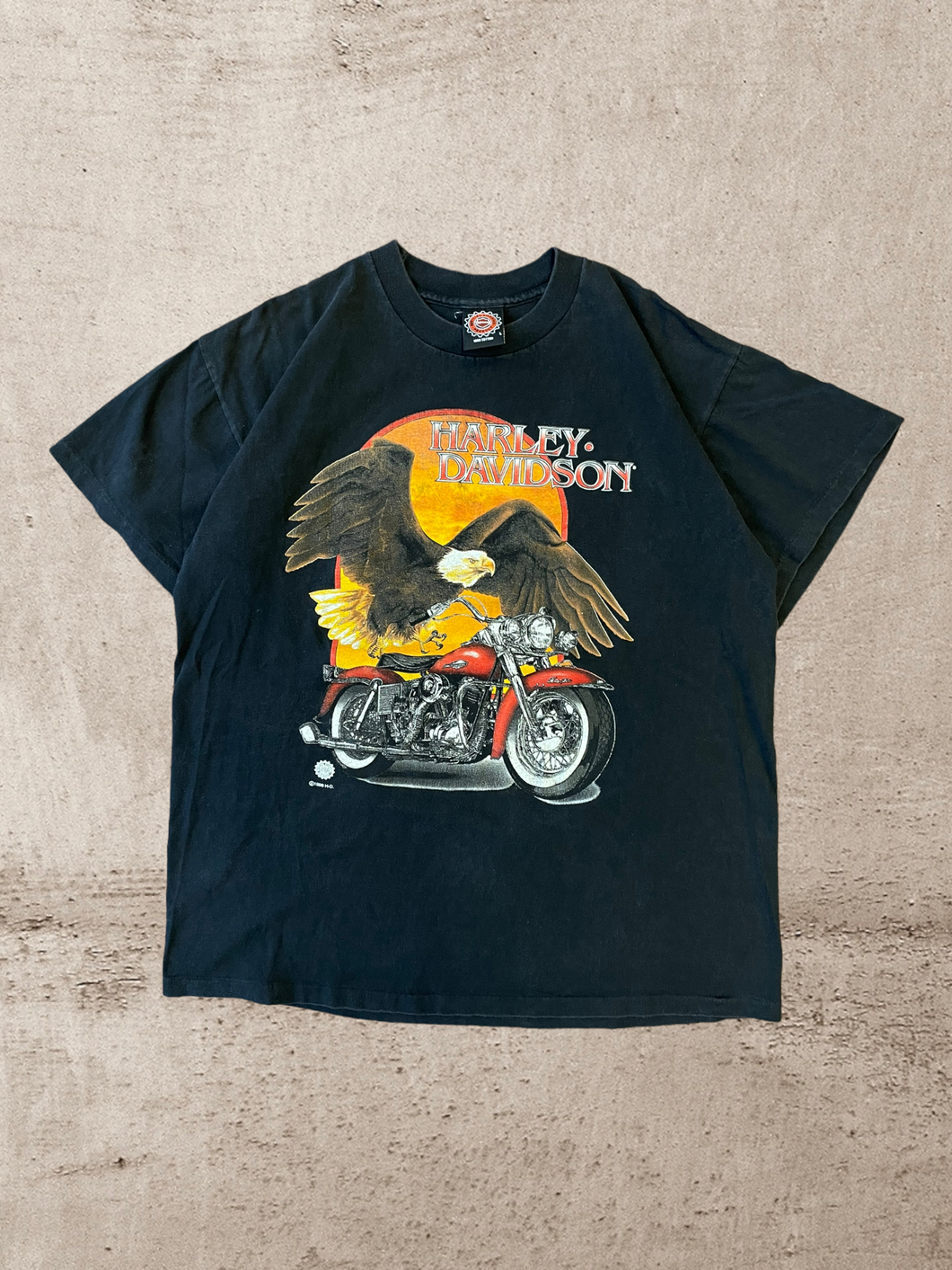 1996 Harley Davidson Graphic T-Shirt - Large