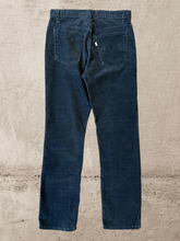 Load image into Gallery viewer, Vintage Levi Navy Blue Corduroy Pants - 32x31
