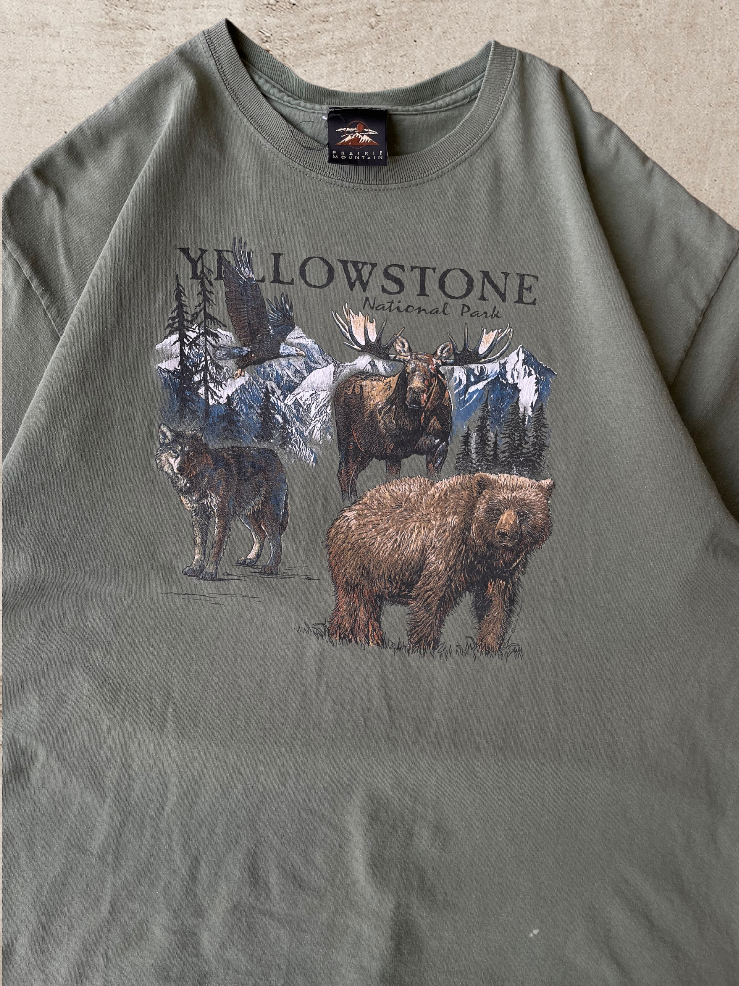 90s Yellowstone Nature T-Shirt - X-Large