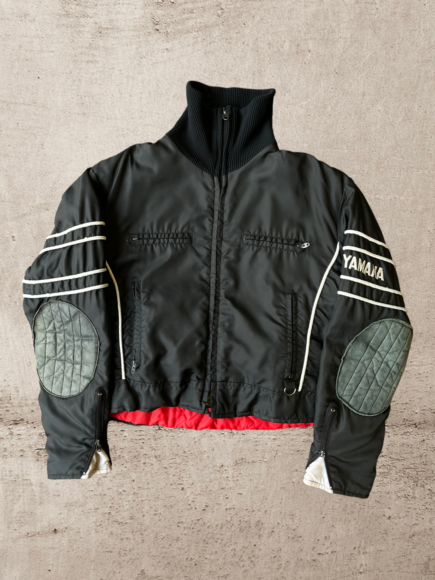 80s Yamaha Moto Racing Jacket - Large