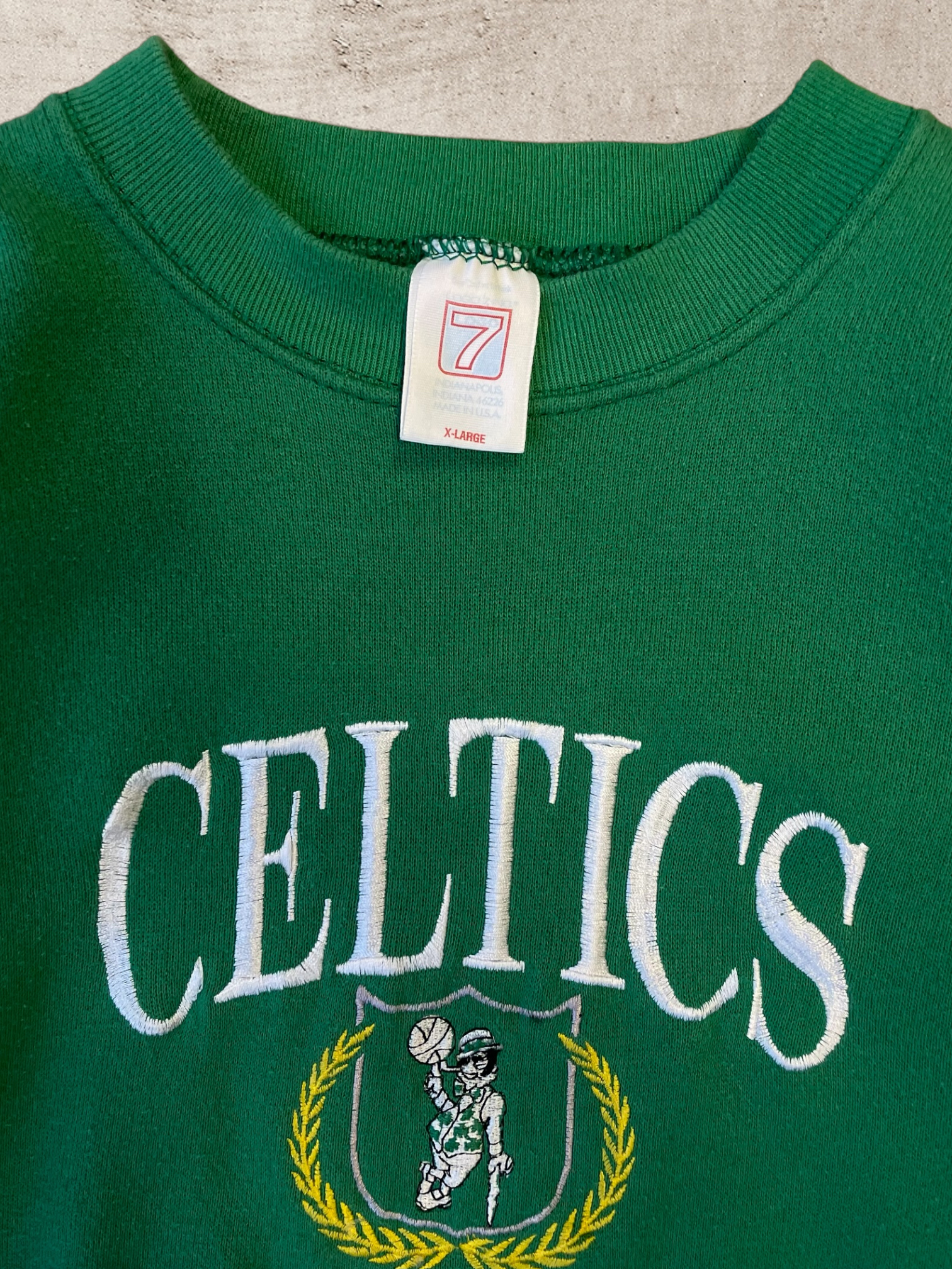 90s Boston Celtics Crewneck - Large
