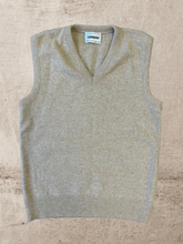 Load image into Gallery viewer, 80s Tan Knit Vest - Medium
