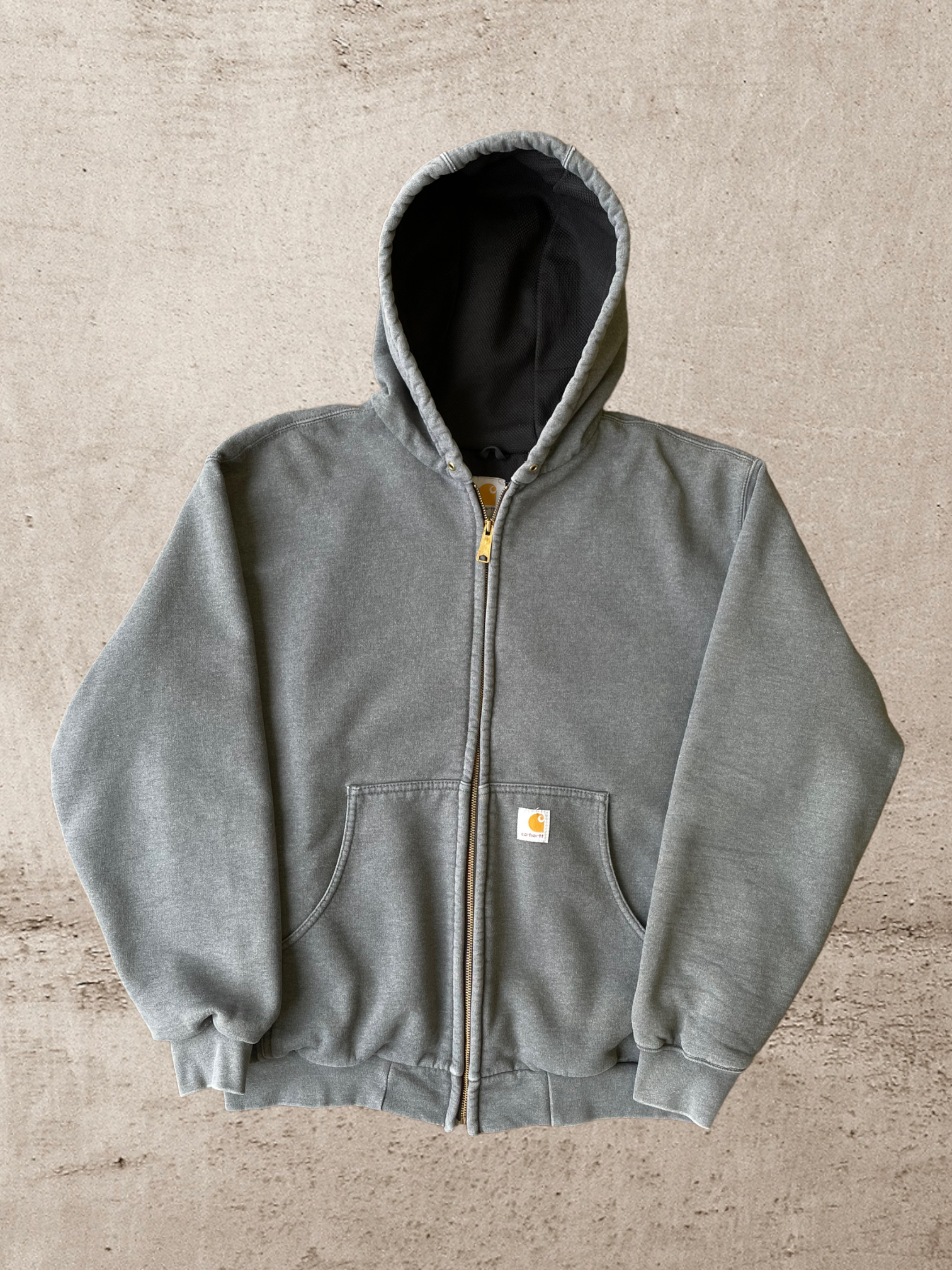 90s Carhartt Zip Up Sweatshirt - XL
