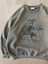 Load image into Gallery viewer, 90s Nature Deer Crewneck - XL
